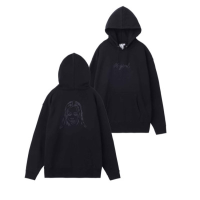EMBROIDERED FACE SWEAT HOODIE X-girl