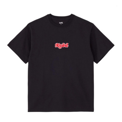 PUDGY LOGO PATCH S/S TEE X-girl